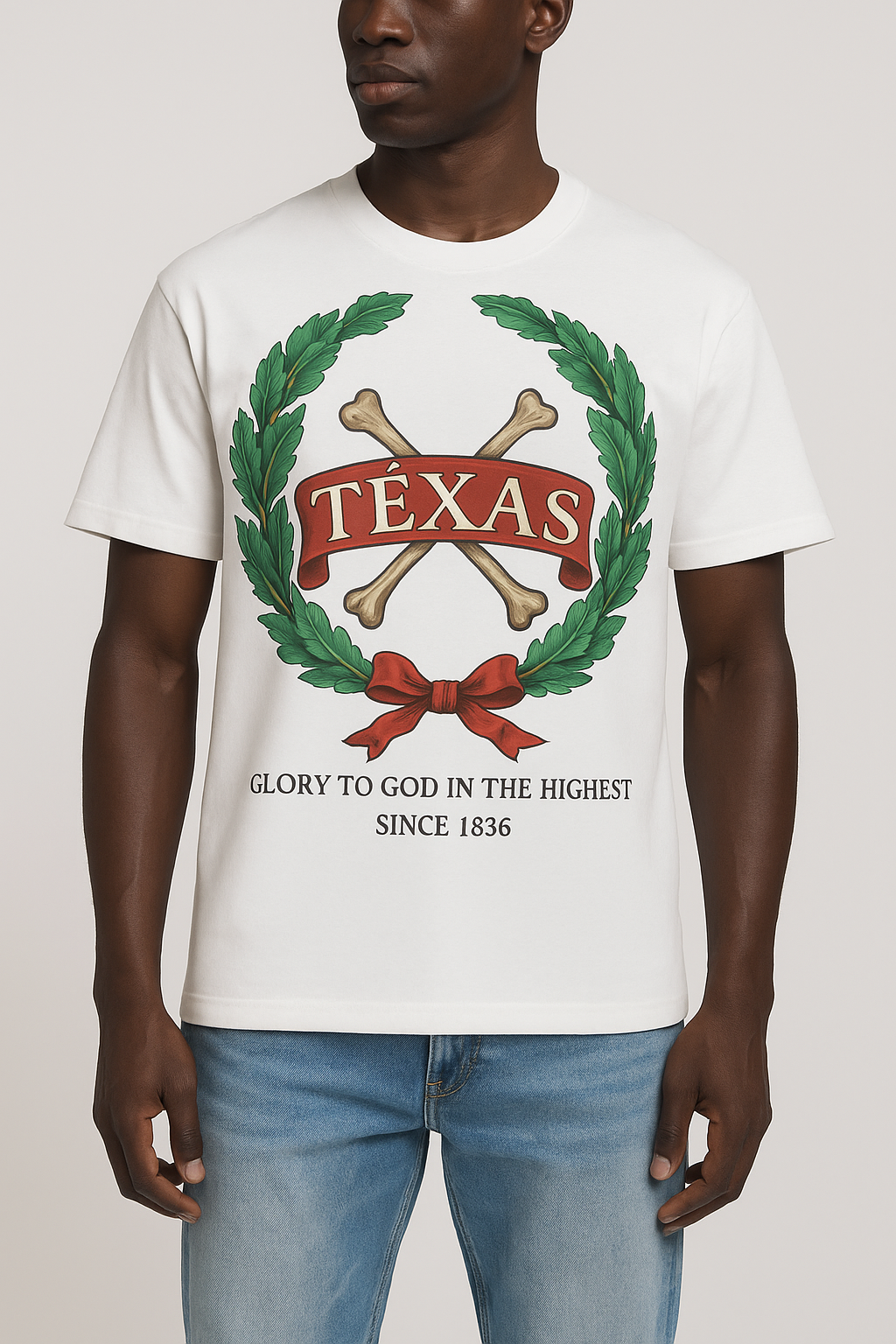 Texas Double bones Club Tee - Téxas