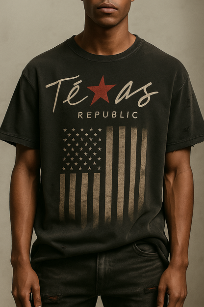 Texas US Flag tee