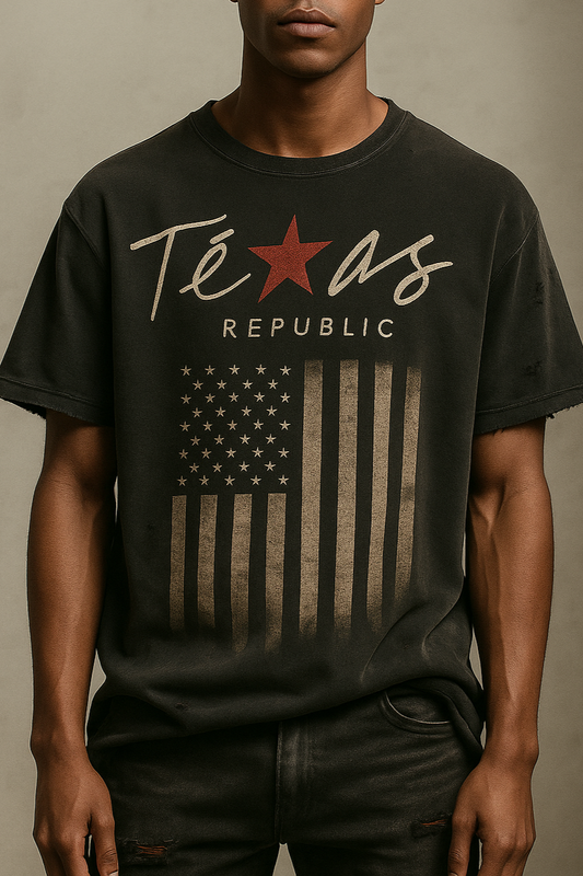 Texas US Flag tee